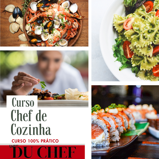 Curso Chef de Cozinha - Presencial na Escola Du Chef